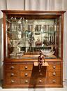 Oak shop vitrine/ display cabinet