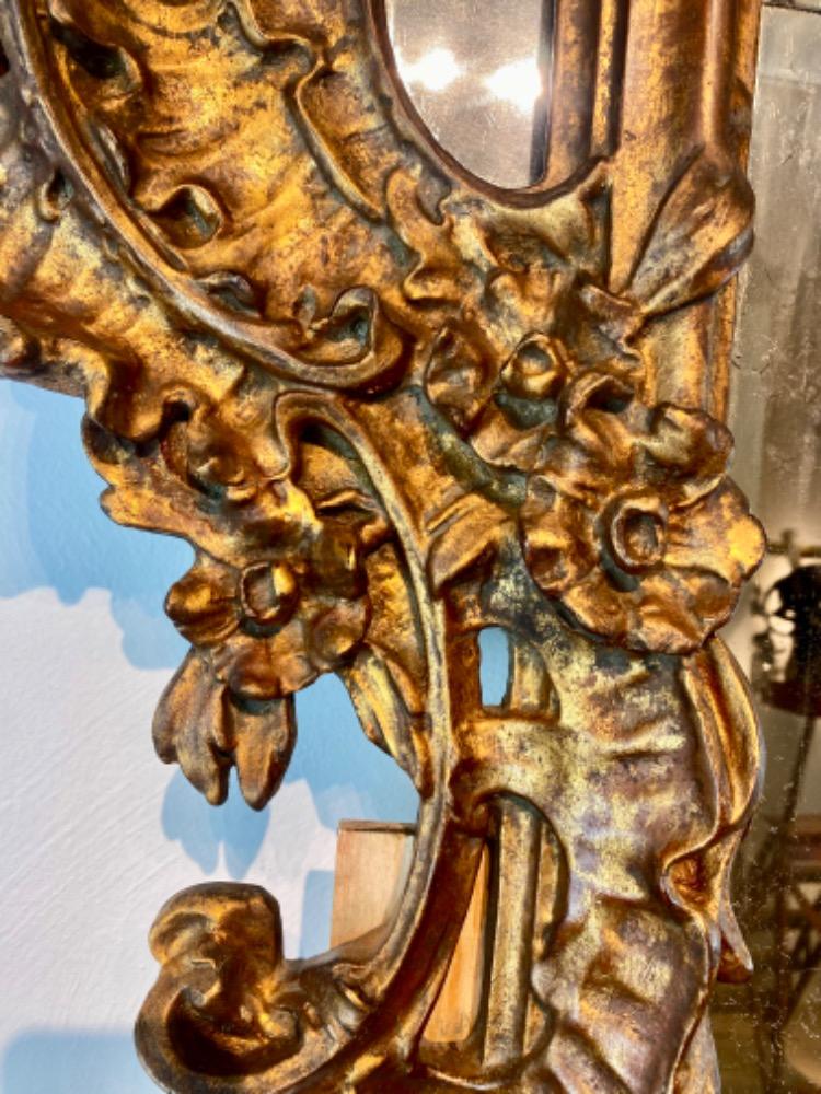 Pair 18th century Venetian mirrors