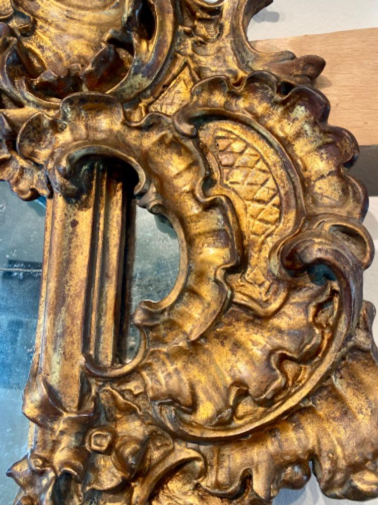 Pair 18th century Venetian mirrors