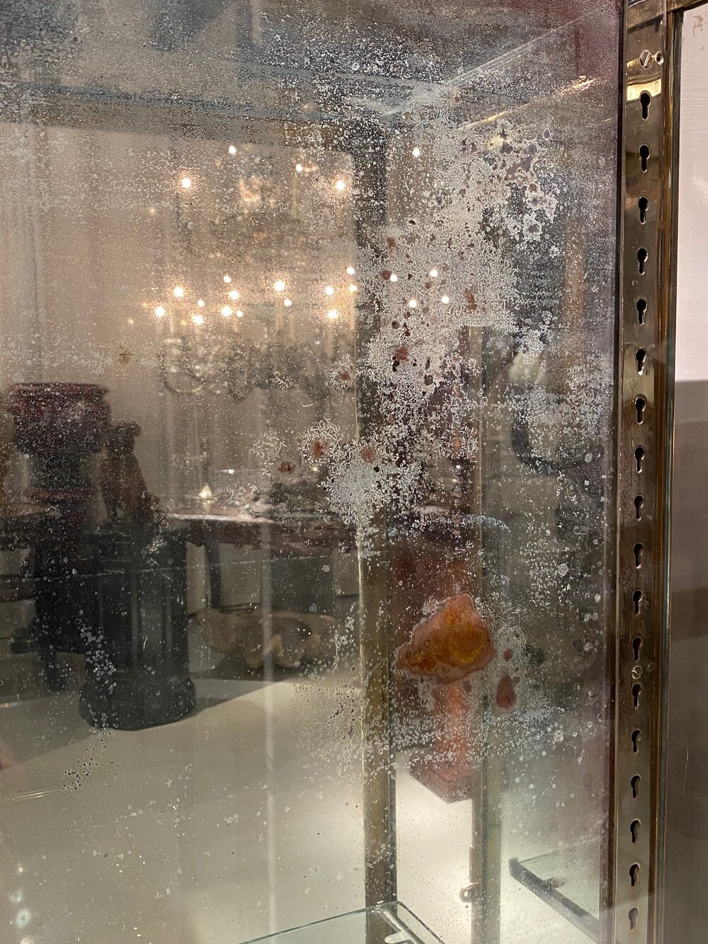 Pair display cabinets