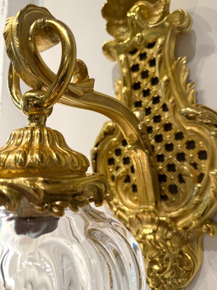 Pair of 19th Century wall lanterns