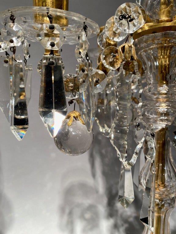 Pair of beautiful 19th century Napoleon III Bacacarat crystal candelabra  