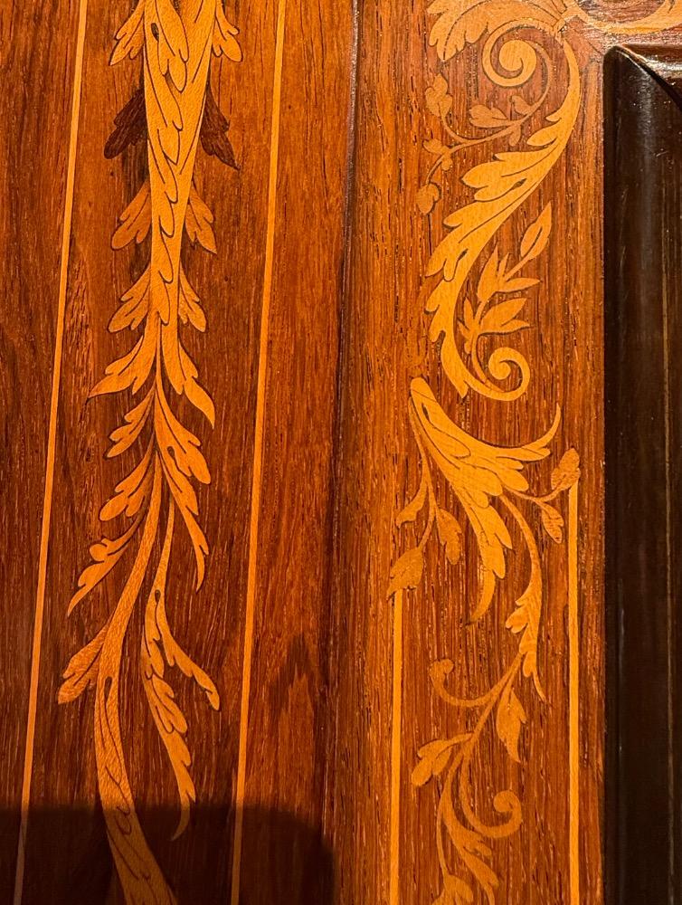 Pair of Charles X style bookcases. 