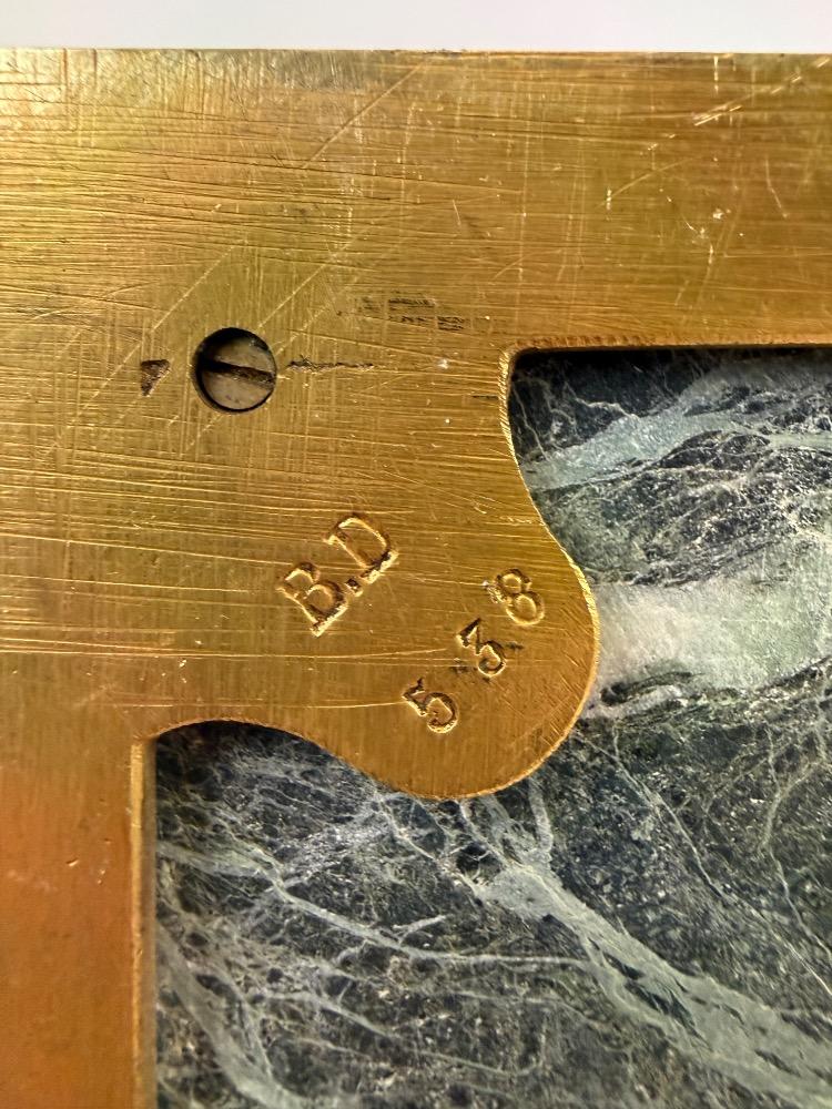 Pair Of Green Marble And Gilt Bronze Cassolettes, 19th Century