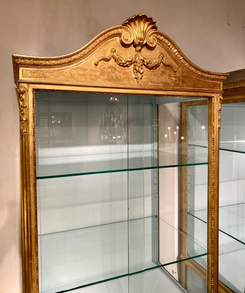 Pair Regence style vitrines, Napoleon III