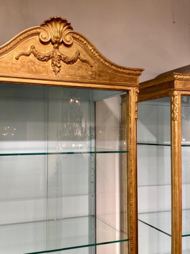 Pair Regence style vitrines, Napoleon III