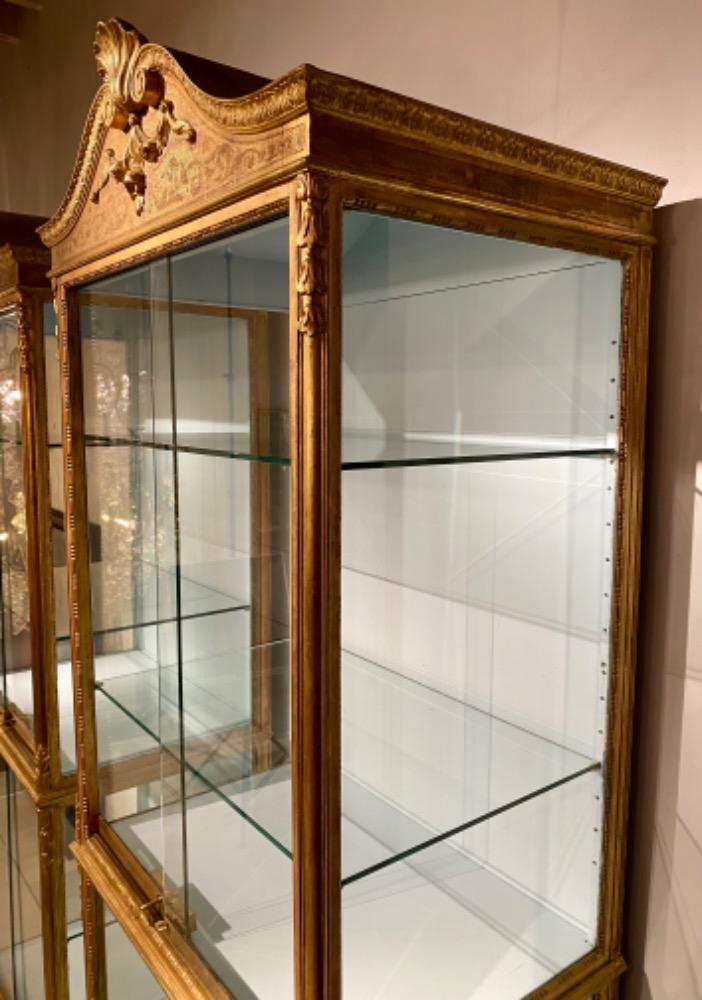 Pair Regence style vitrines, Napoleon III