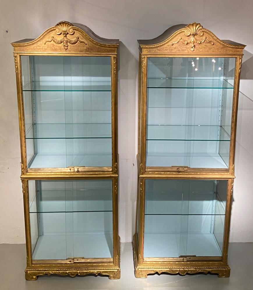 Pair Regence style vitrines, Napoleon III