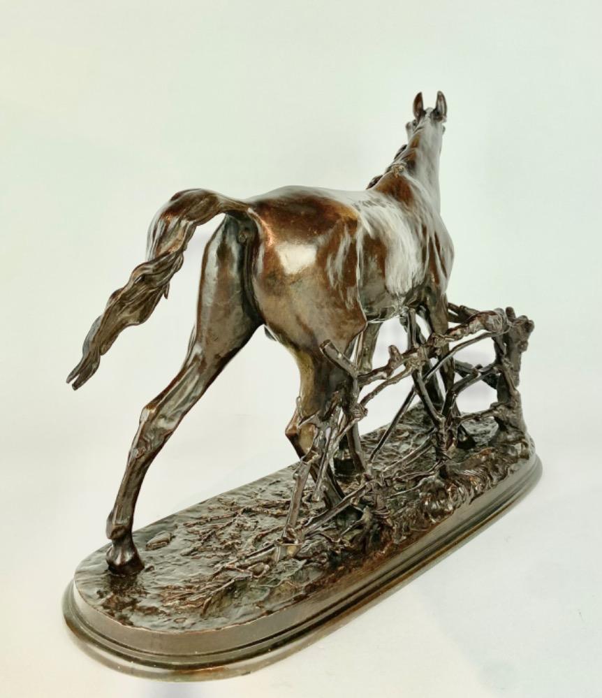 P.J Mène, bronze sculpture of a horse. 