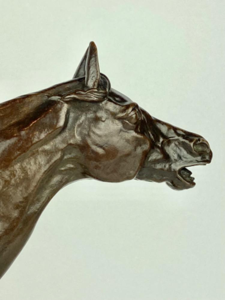 P.J Mène, bronze sculpture of a horse. 