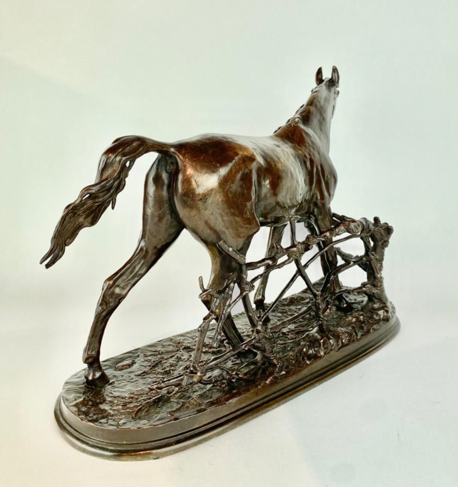 P.J Mène, bronze sculpture of a horse. 