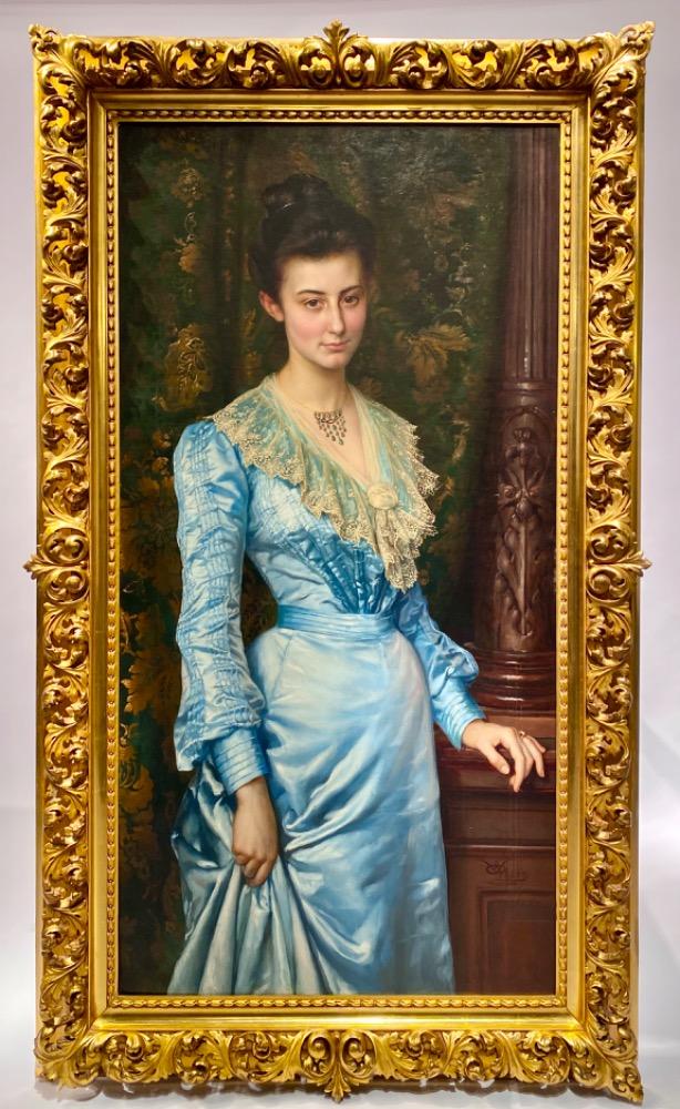 Portrait of a lady. Willem Geets 1902. 