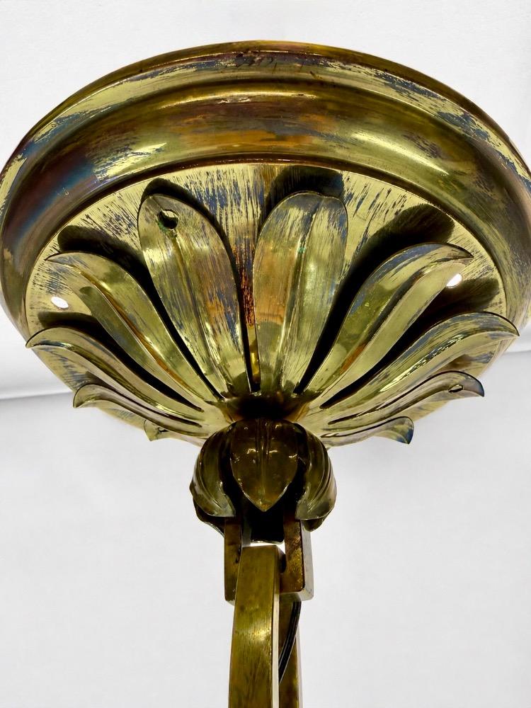 Vintage bronze lantern