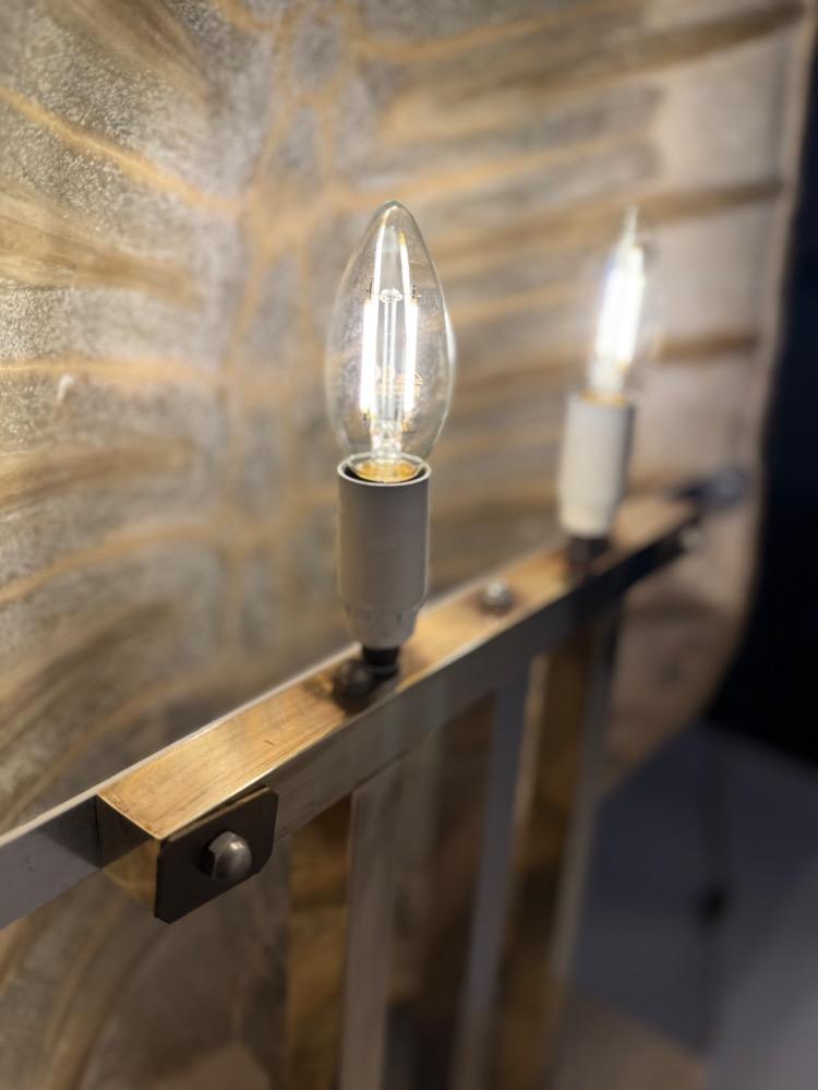 Vintage Turtle Shell Table Lamp